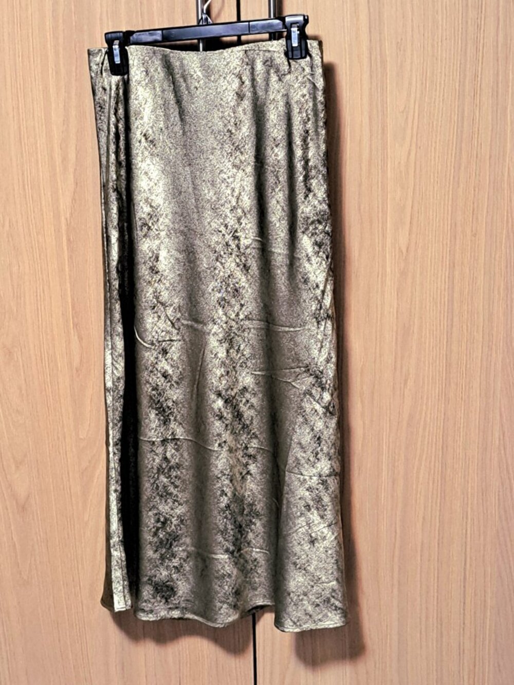 H&M Shimmering Maxi Skirt